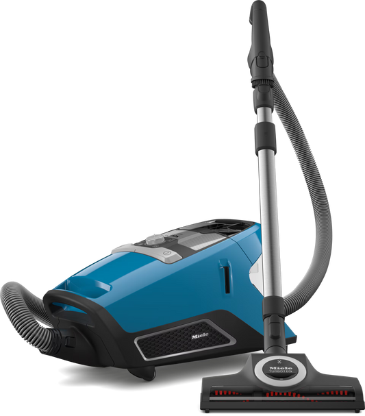 Miele Blizzard CX1 TurboTeam PowerLine Canister Vacuum Cleaner - SKCE0 Tech Blue