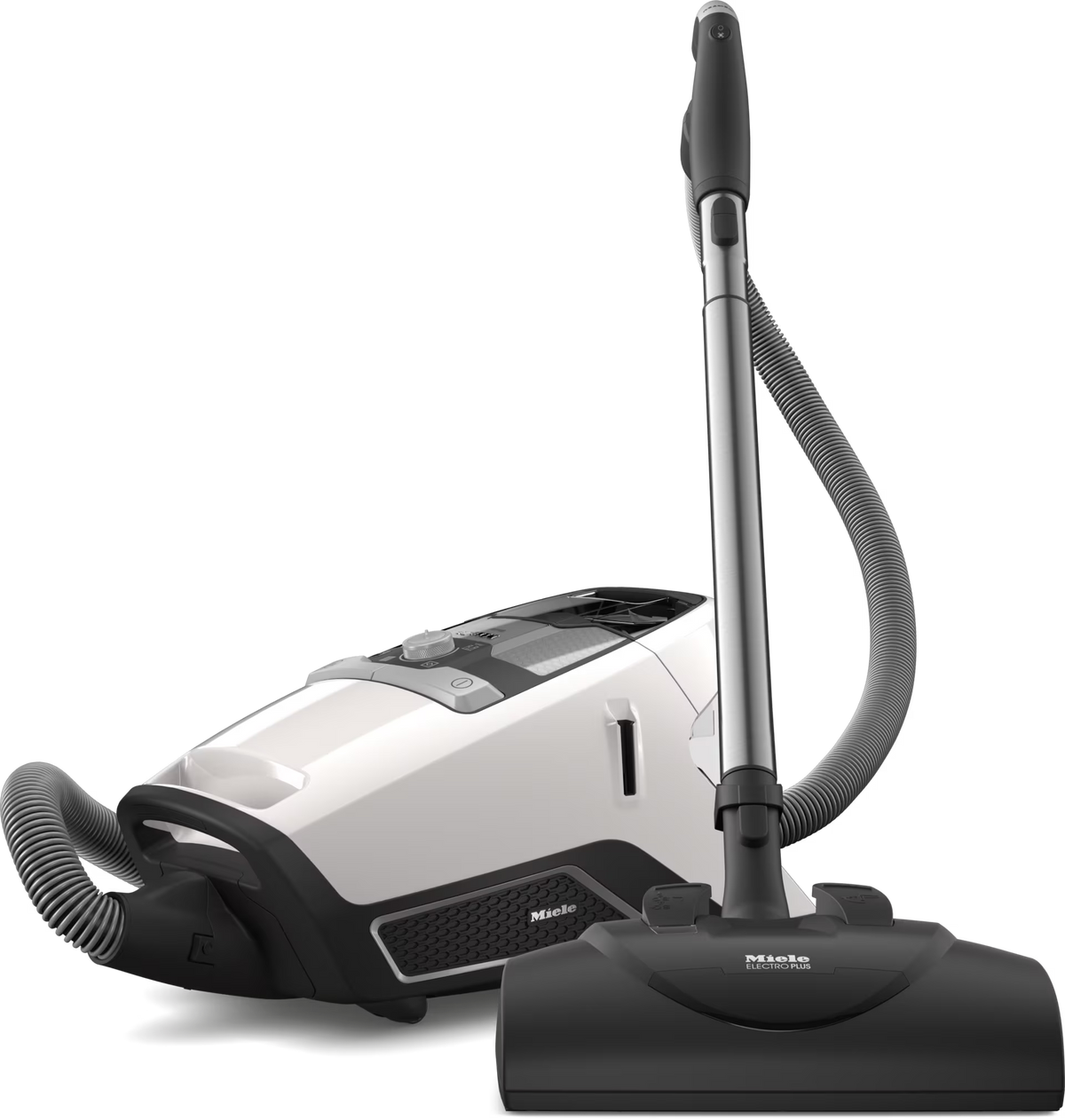Miele Blizzard CX1 Cat & Dog PowerLine Canister Vacuum Cleaner - SKCE0 Lotus White