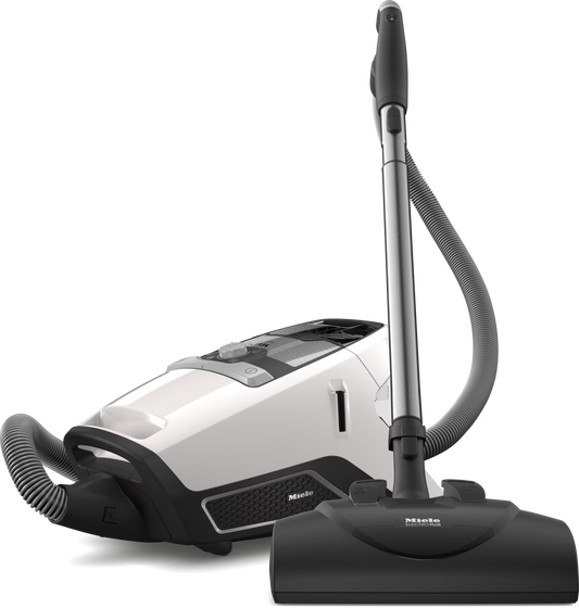Miele Blizzard CX1 Cat & Dog PowerLine Canister Vacuum Cleaner - SKCE0 Lotus White