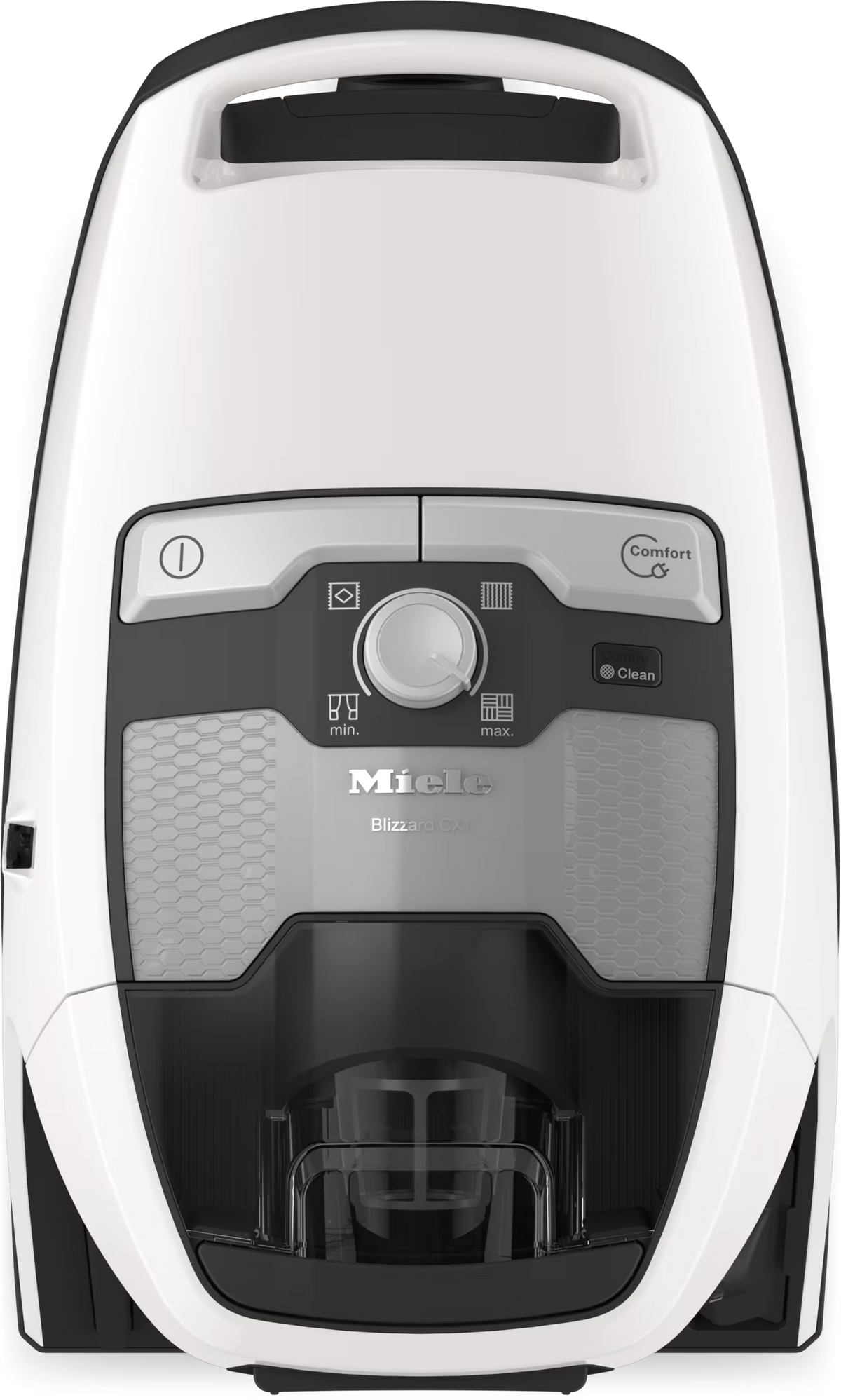 Miele Blizzard CX1 Cat & Dog PowerLine Canister Vacuum Cleaner - SKCE0 Lotus White