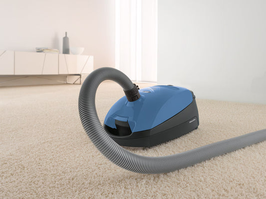 Miele Blizzard CX1 TurboTeam PowerLine Canister Vacuum Cleaner - SKCE0 Tech Blue