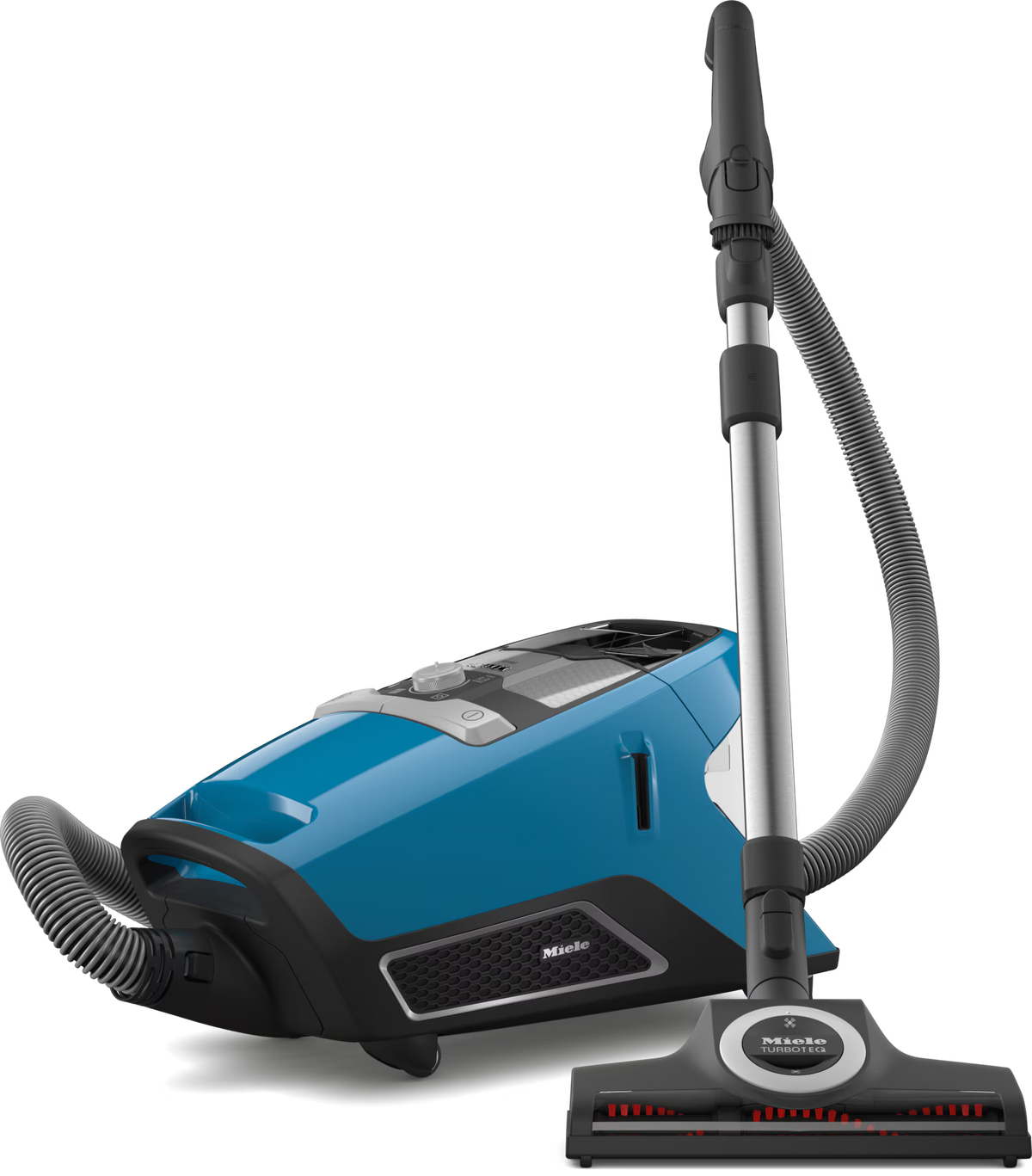 Miele Blizzard CX1 TurboTeam PowerLine Canister Vacuum Cleaner - SKCE0 Tech Blue