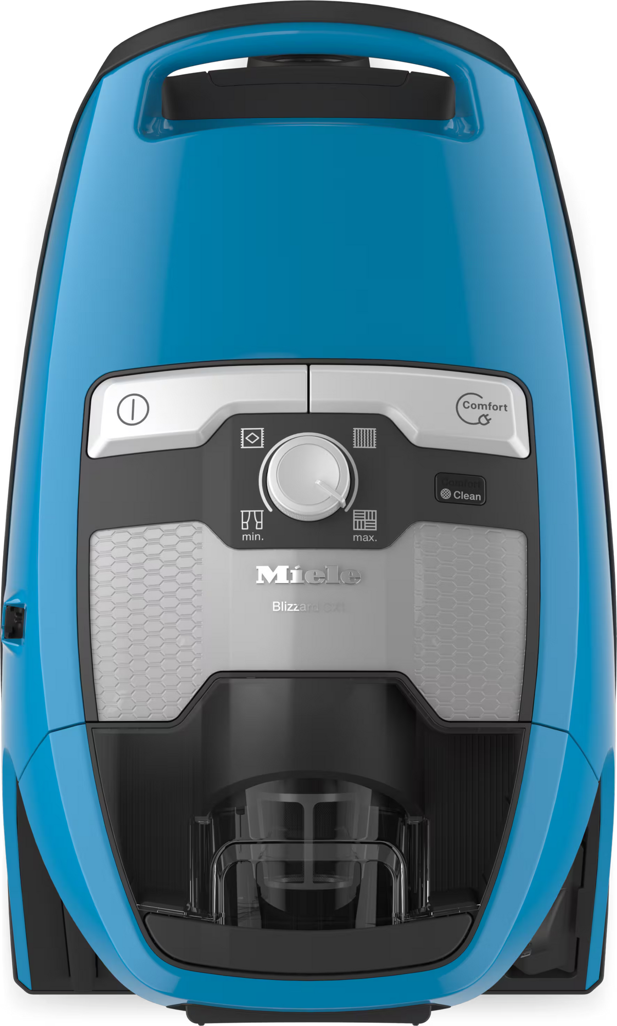 Miele Blizzard CX1 TurboTeam PowerLine Canister Vacuum Cleaner - SKCE0 Tech Blue