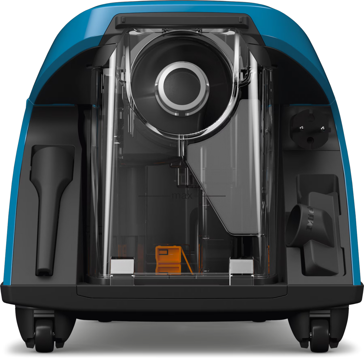 Miele Blizzard CX1 TurboTeam PowerLine Canister Vacuum Cleaner - SKCE0 Tech Blue