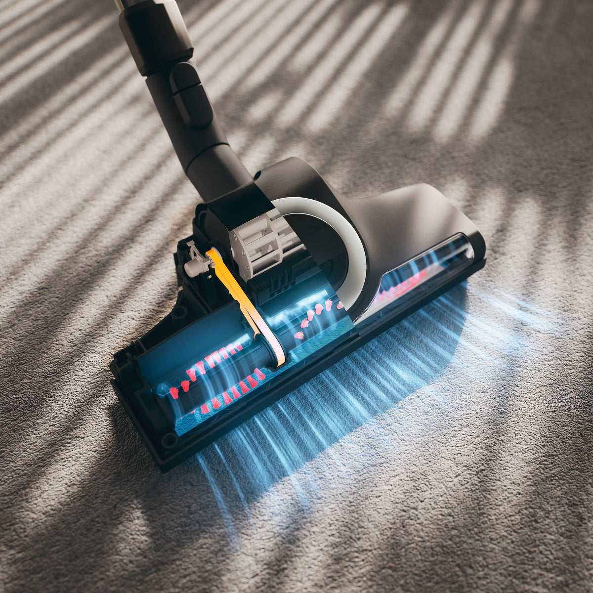 Miele Blizzard CX1 TurboTeam PowerLine Canister Vacuum Cleaner - SKCE0 Tech Blue