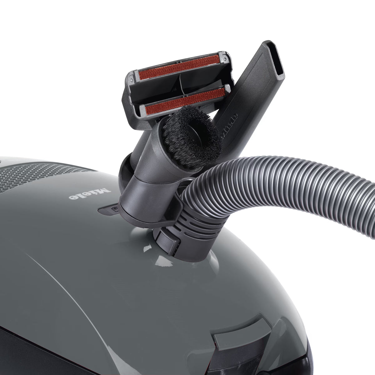 Miele Classic C1 Pure Suction PowerLine Canister Vacuum Cleaner - SBAN0 Graphite Grey