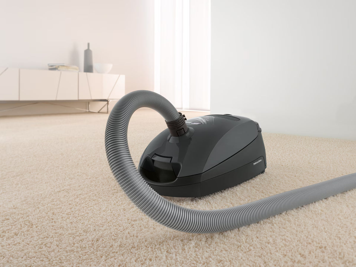 Miele Classic C1 Pure Suction PowerLine Canister Vacuum Cleaner - SBAN0 Graphite Grey
