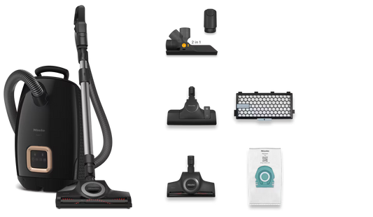 Miele Guard L1 Cat & Dog Obsidian Black Canister Vacuum Cleaner