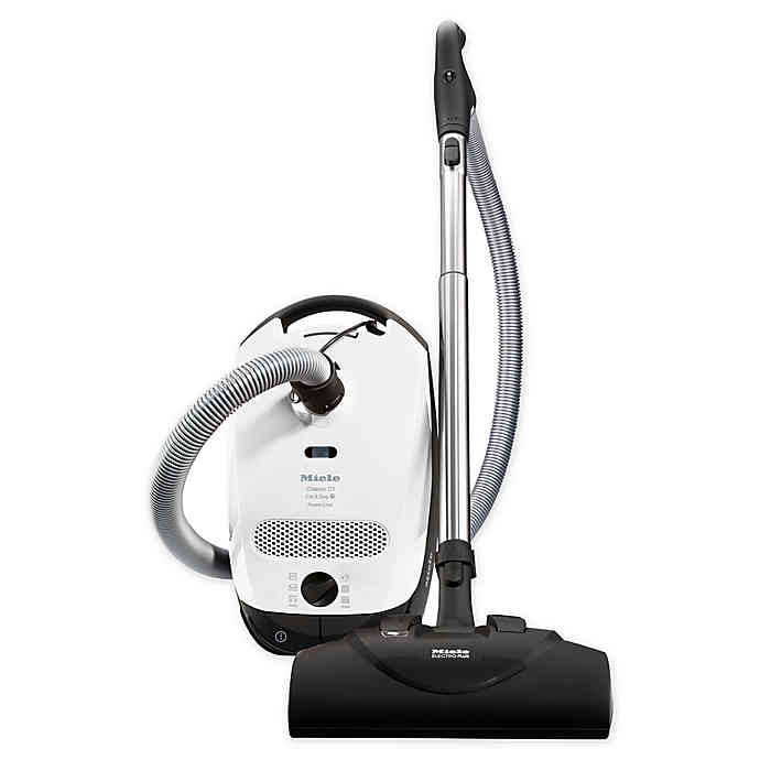 Miele Classic C1 Cat & Dog PowerLine Canister Vacuum Cleaner - SBBN0 Lotus White