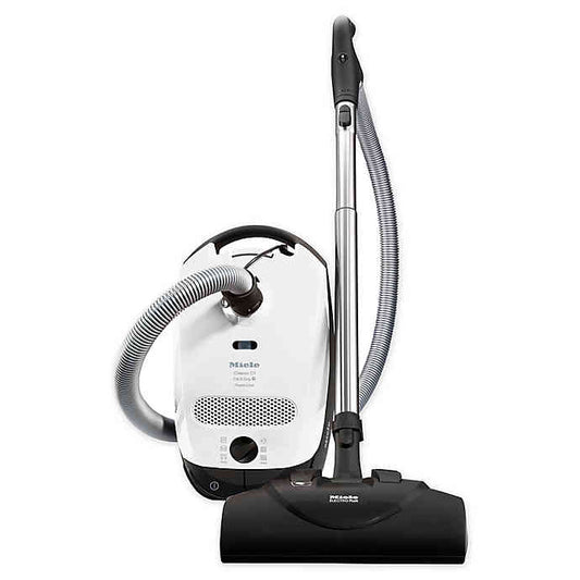 Miele Classic C1 Cat & Dog PowerLine Canister Vacuum Cleaner - SBBN0 Lotus White