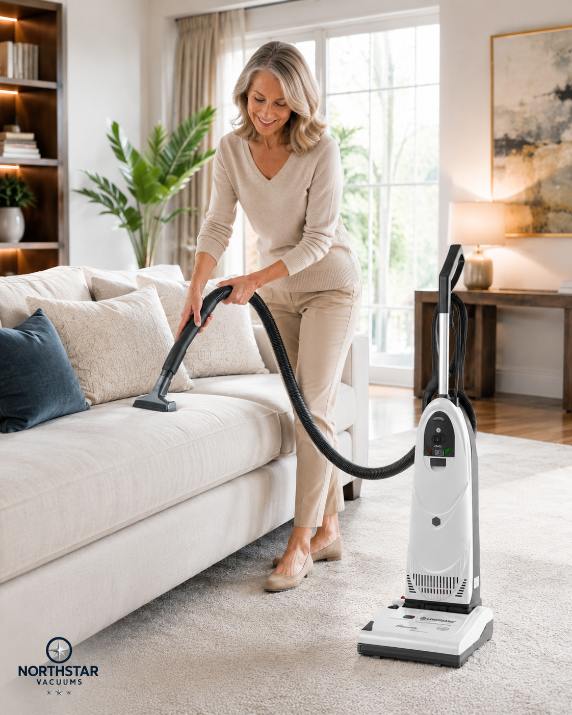 Lindhaus Dynamic 300 Electronic Upright Vacuum Cleaner