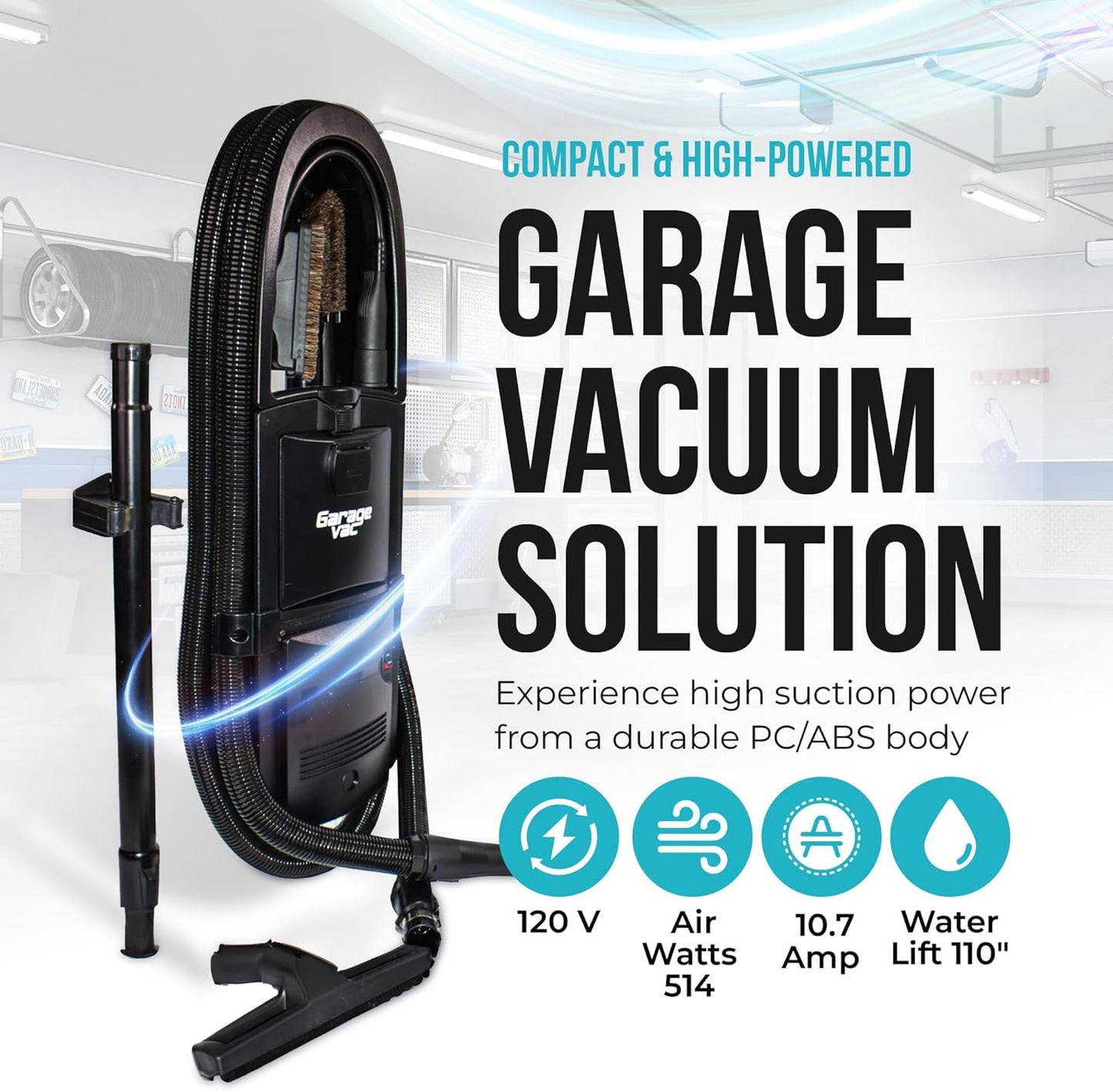 InterVac Garage Vacuum Cleaner for Workshop