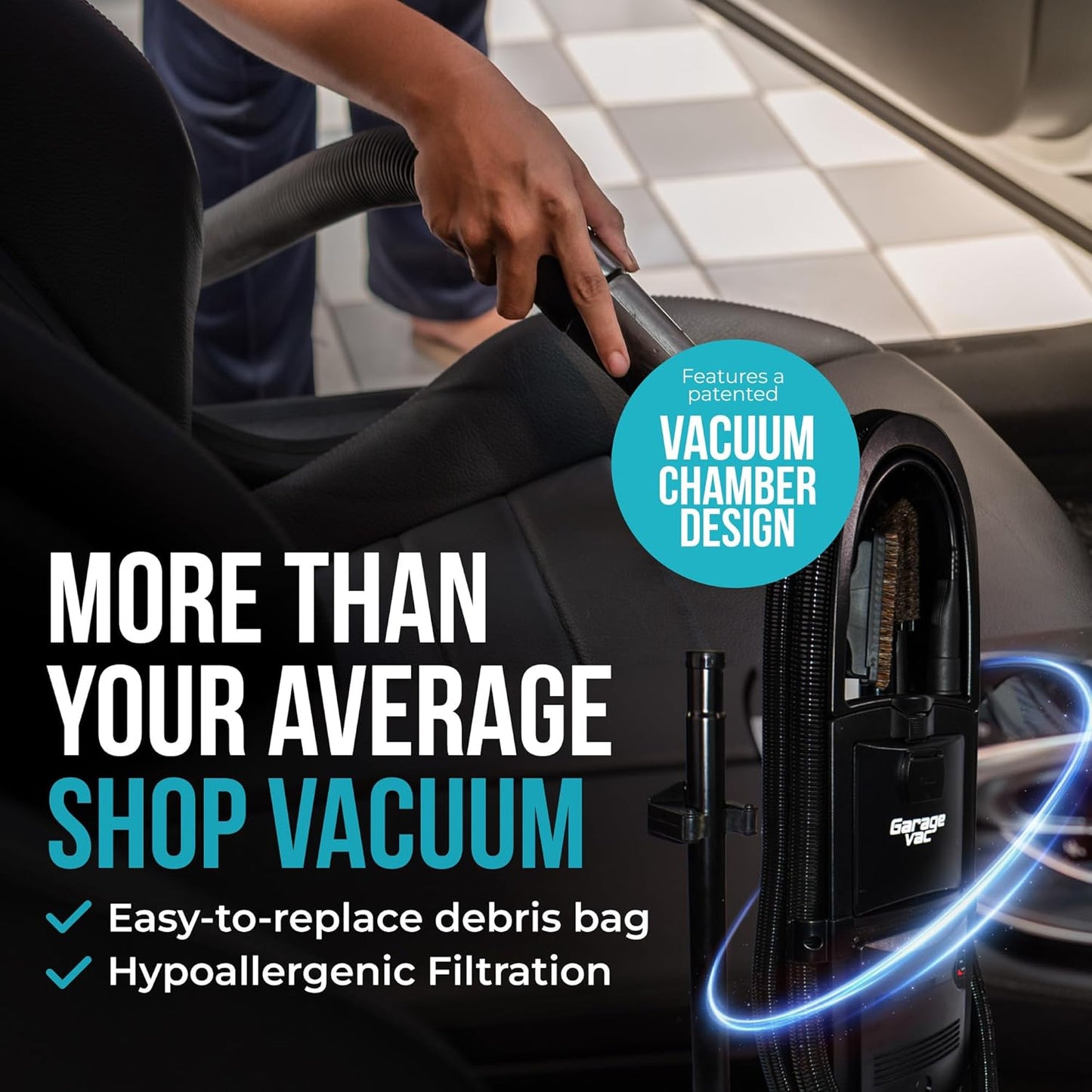 InterVac Garage Vacuum Cleaner for Workshop