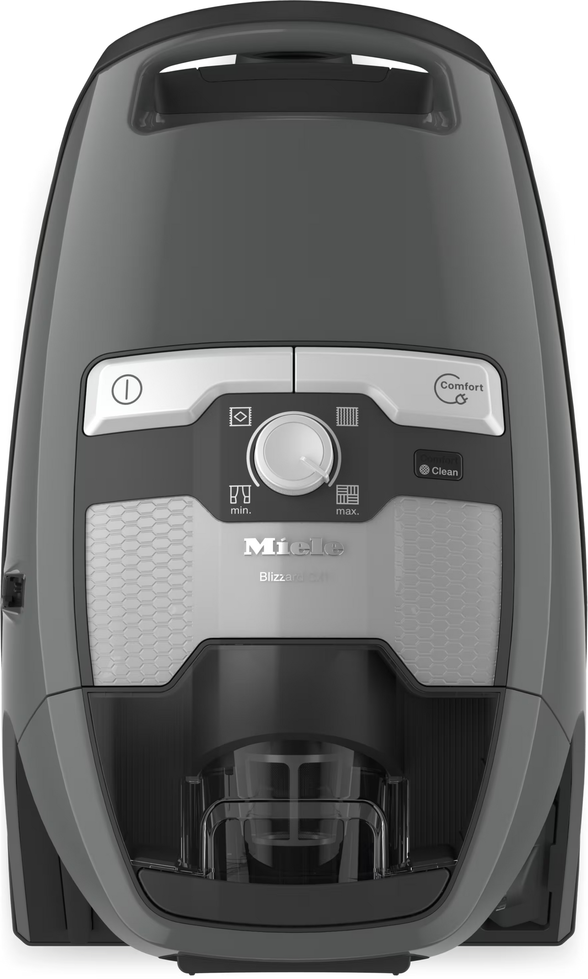 Miele Blizzard CX1 PureSuction PowerLine Canister Vacuum Cleaner - SKRE0 Graphite Grey