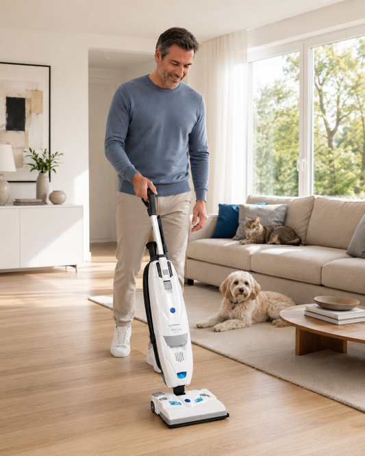 Lindhaus Valzer Digital Cordless Upright Vacuum Cleaner