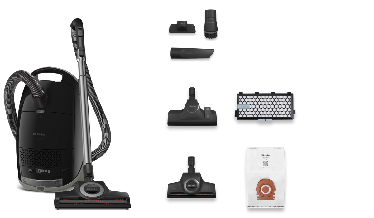 Miele Guard M1 Cat & Dog Obsidian Black Canister Vacuum Cleaner