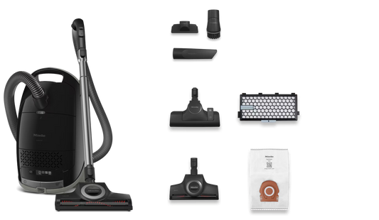 Miele Guard M1 Cat & Dog Obsidian Black Canister Vacuum Cleaner