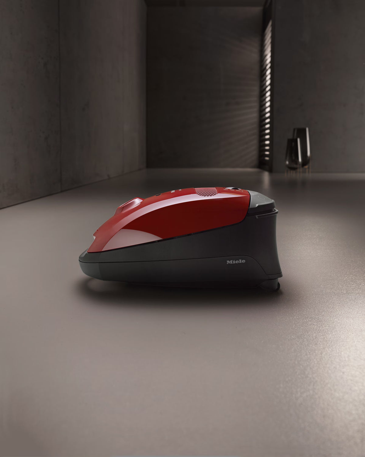 Miele Classic C1 Centennial Edition PowerLine Canister Vacuum Cleaner - SBAN0 Mango Red