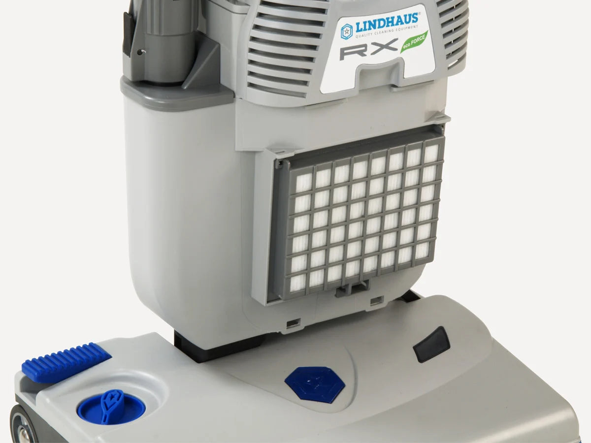 Lindhaus RX HEPA Eco Force 450E Commercial Upright Vacuum Cleaner
