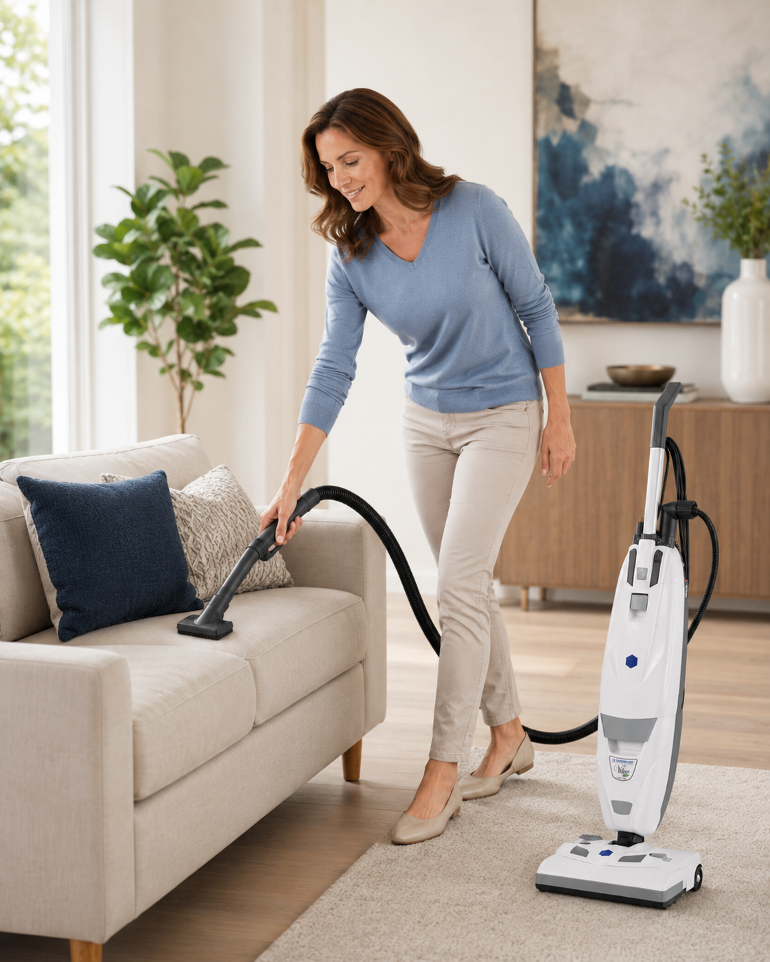 Lindhaus Valzer Eco Green Corded Upright Vacuum Cleaner