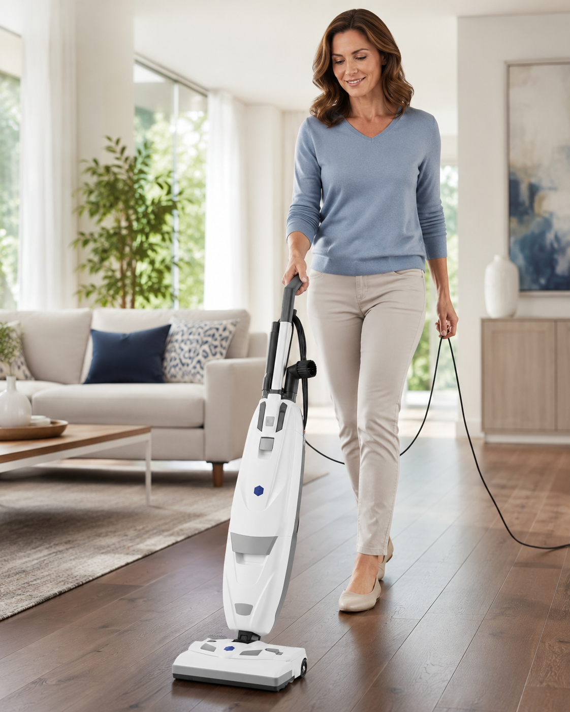 Lindhaus Valzer Eco Green Corded Upright Vacuum Cleaner