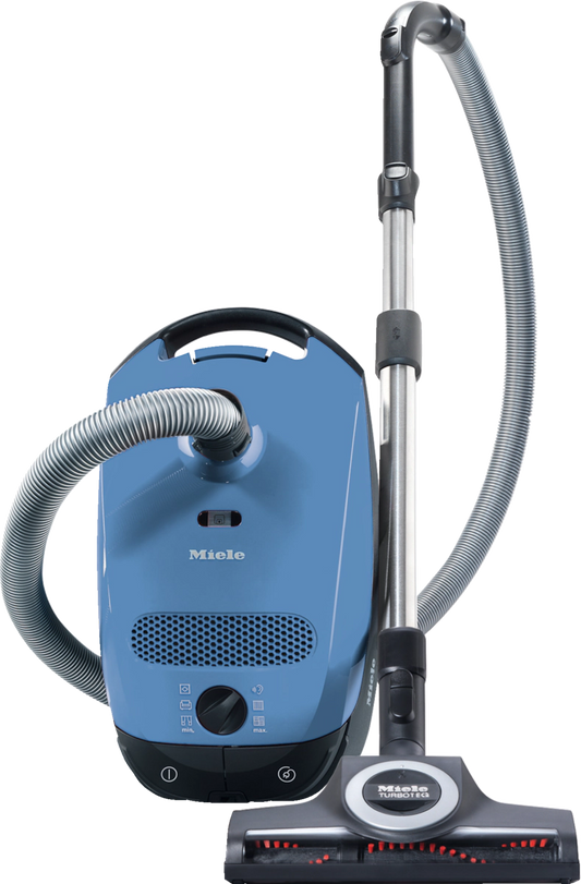 Miele Classic C1 Turbo Team PowerLine Canister Vacuum Cleaner - SBAN0 Tech Blue