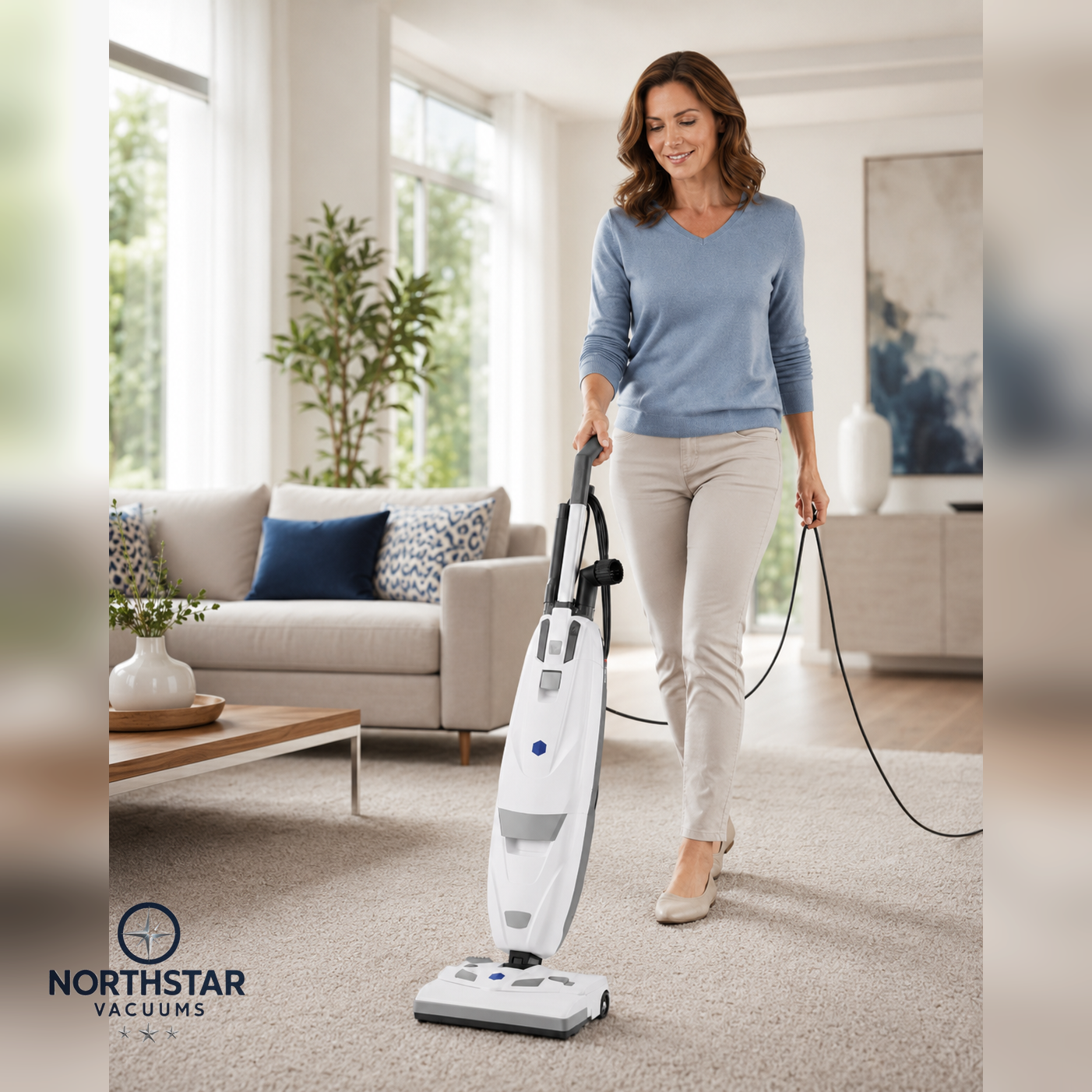 Lindhaus Valzer Eco Green Corded Upright Vacuum Cleaner
